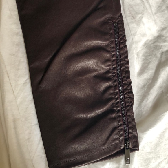 NWT Grey Jason Wu Leather Pants (Size 4) - Picture 4 of 13